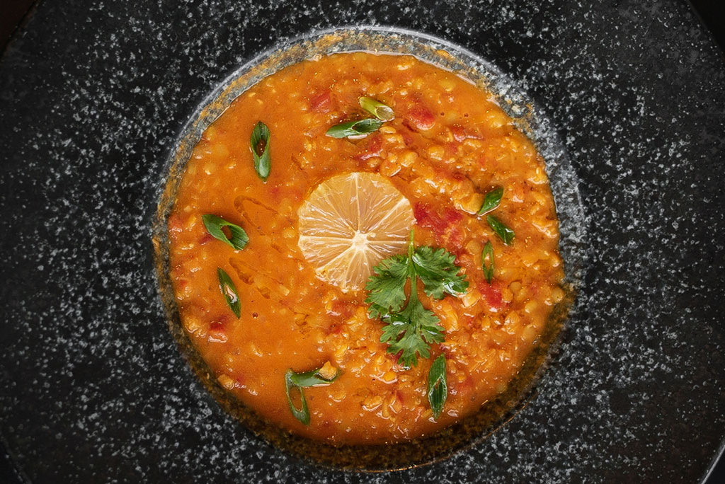 ‘Dhal’ lentil soup